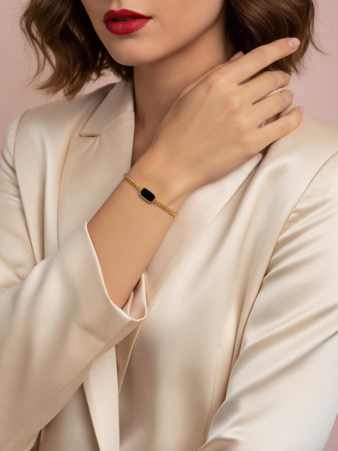 Midnight Square Bracelet