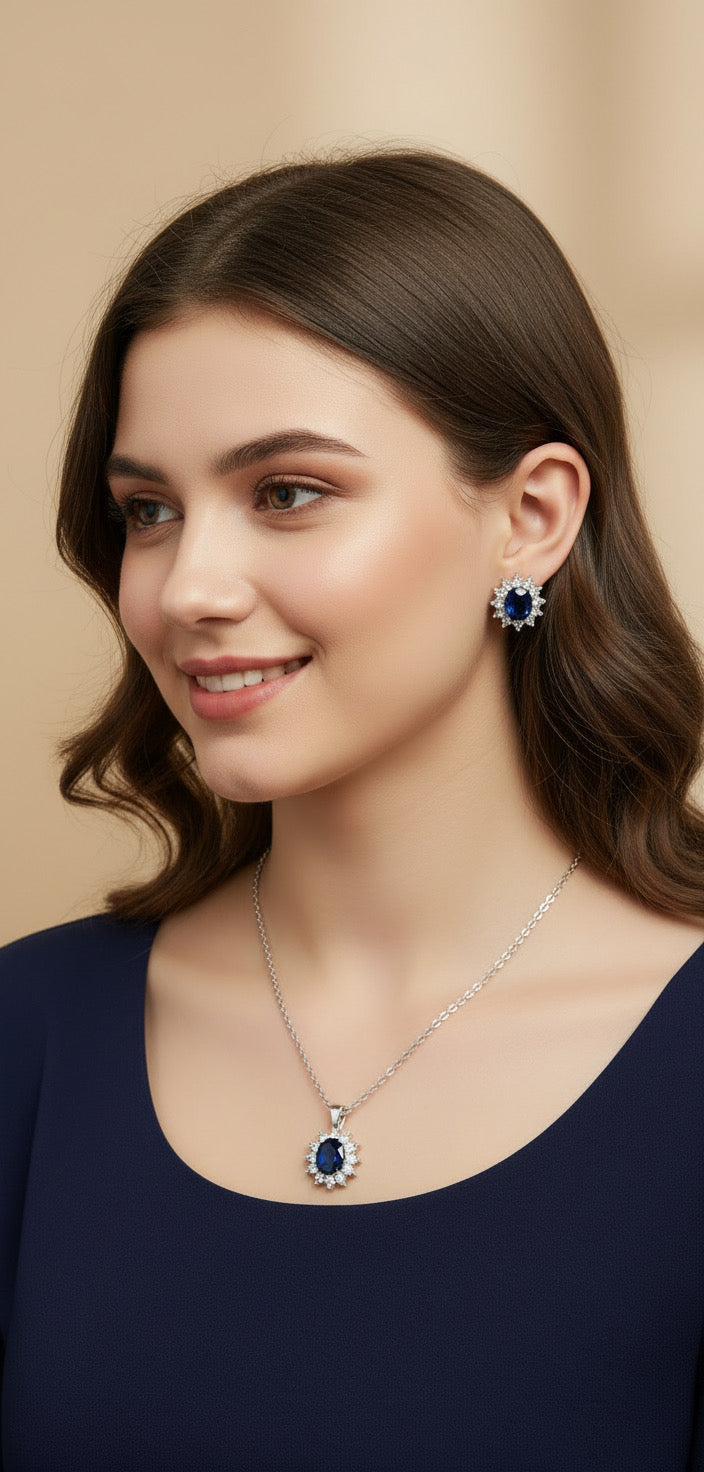 Imperial Blue Jewellery Set