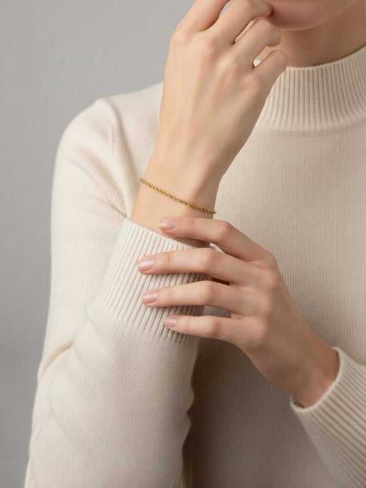 Heritage Gold Rope Bracelet