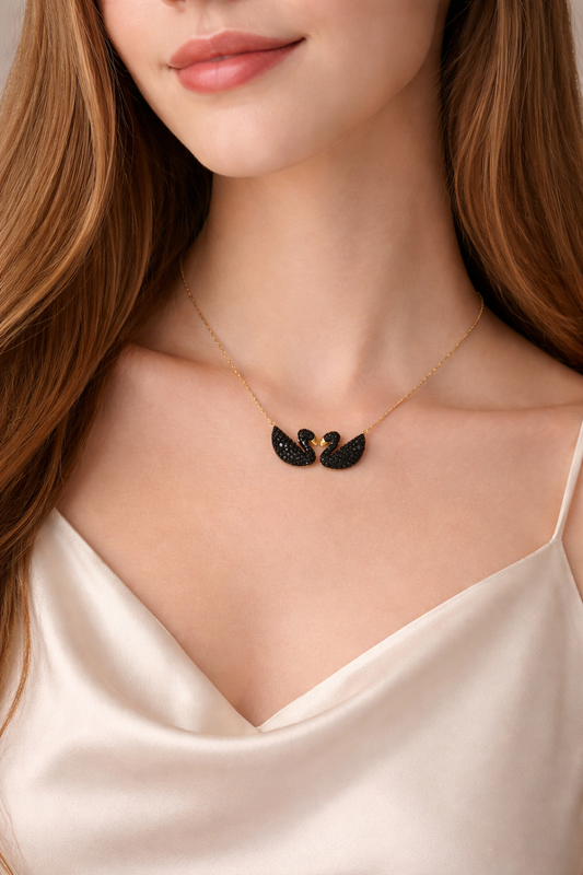 Swan Love Pendant
